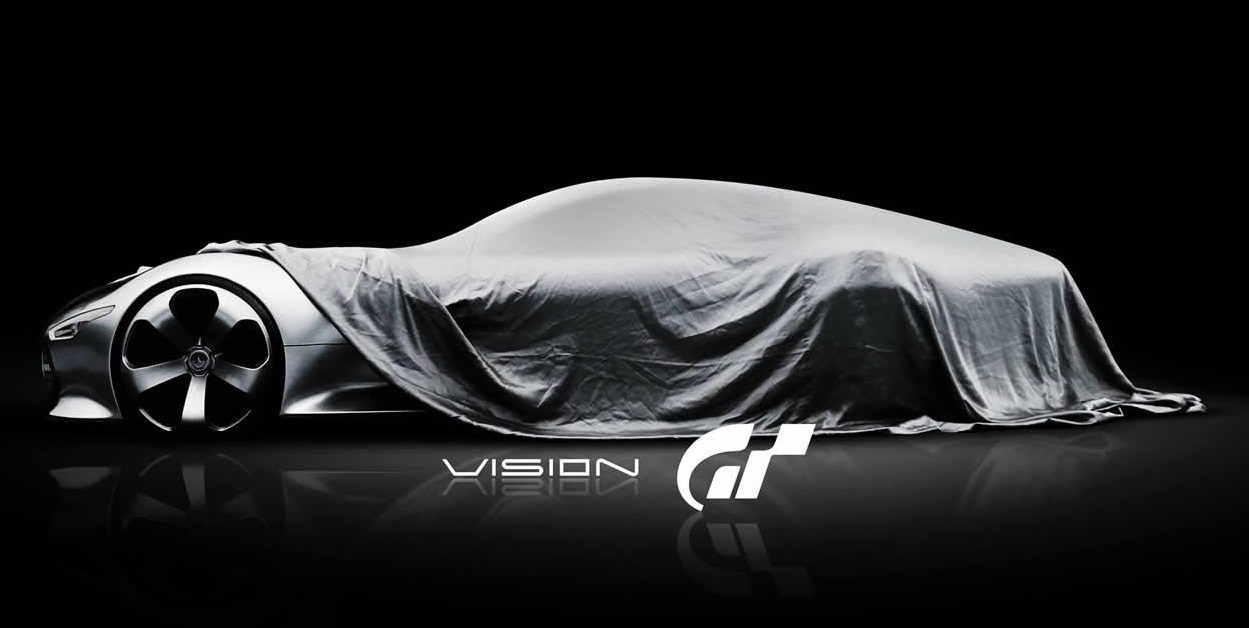 Mercedes Vision Gran Turismo concept, teaser accattivante