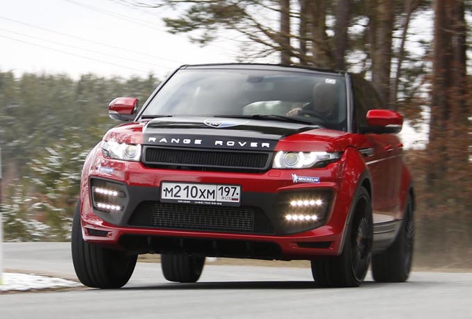 Range Rover Evoque tuning by Larte Design