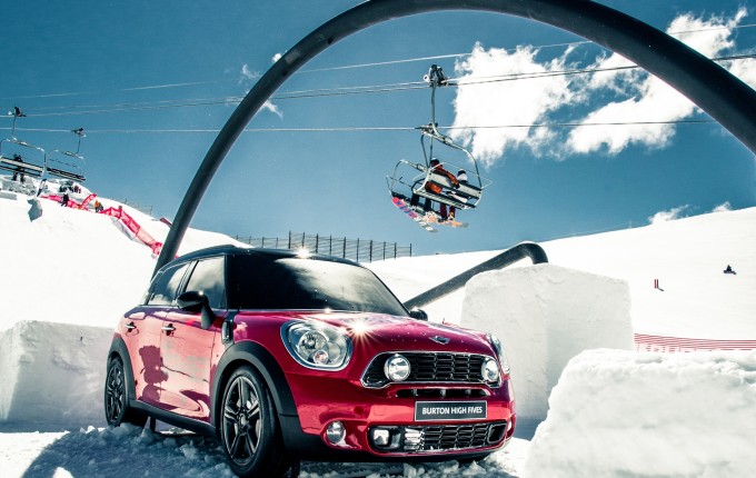 MINI Paceman Snow Beast protagonista con il Burton European Open