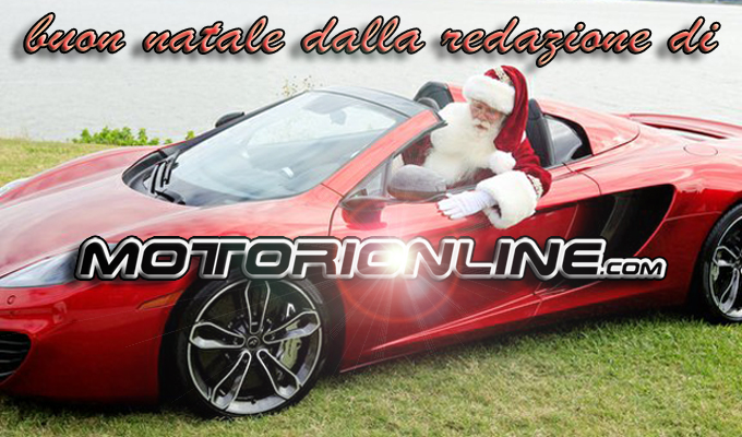 BUON NATALE a tutti da parte della redazione di MOTORIONLINE