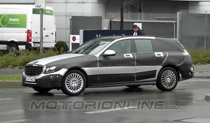 Mercedes Classe C MY 2015, arriva il primo video spia della versione station wagon