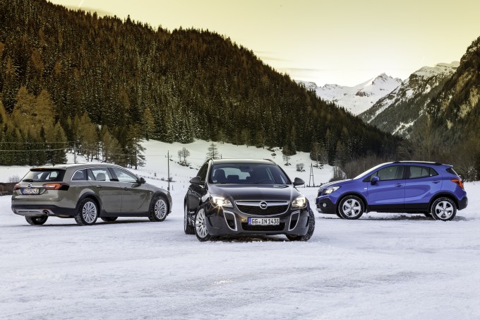 Opel punta sulla trazione 4×4 per aumentare sicurezza ed efficienza