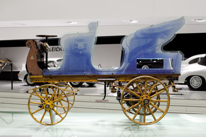 Porsche P1 del 1898, rispolverato il primo veicolo della Casa di Stoccarda