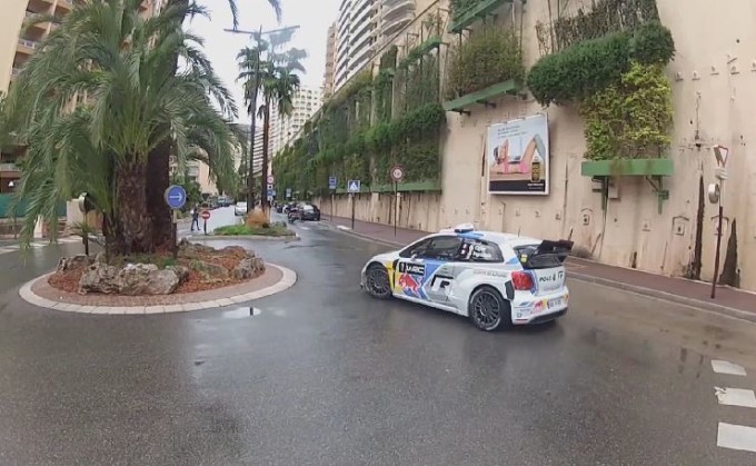 Volkswagen Polo WRC taxi speciale a Montecarlo