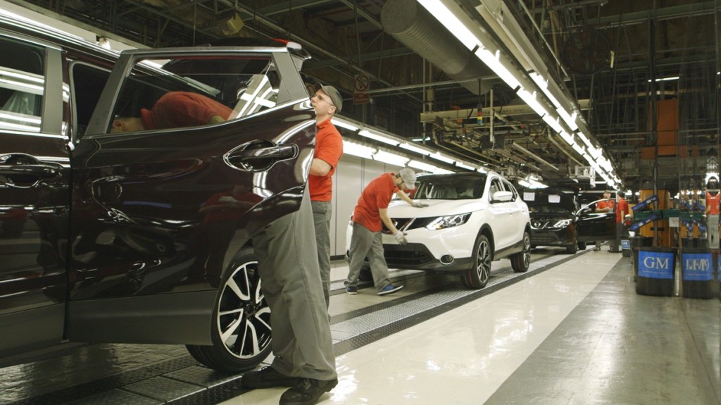 Nuovo Nissan Qashqai pronto a uscire dalle linee di produzione