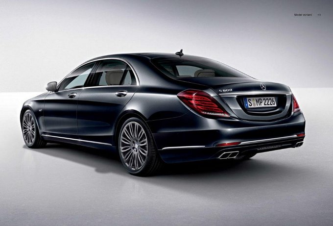 Mercedes S 600, ecco la prima immagine ufficiale