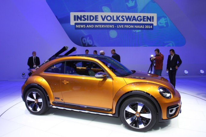 Volkswagen Beetle Dune Concept - Salone di Detroit 2014