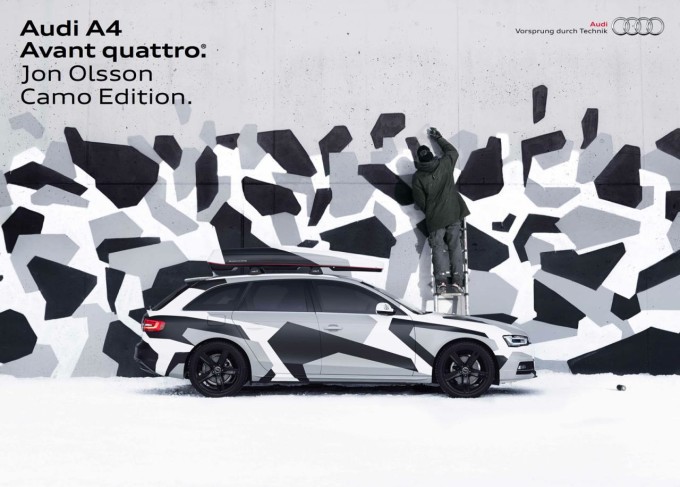 Audi A4 Avant Camo Edition, nuova versione “in mimetica”