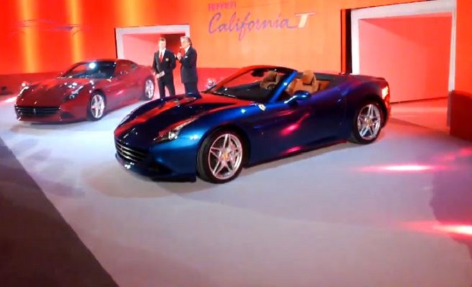 Ferrari California T, panoramica ravvicinata con i Google Glass