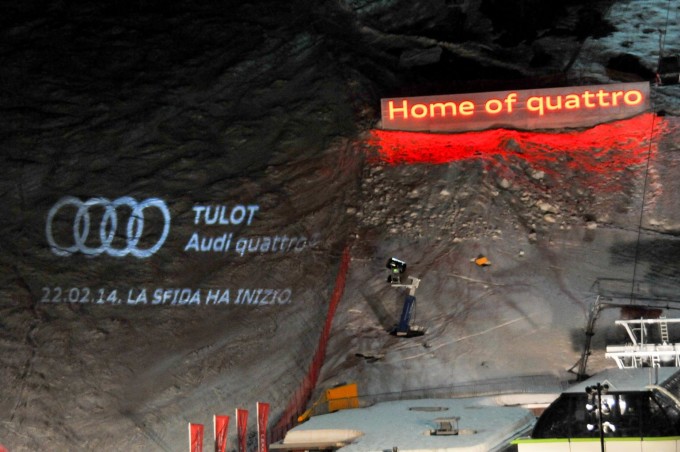 Inaugurazione pista Tulot Audi quattro