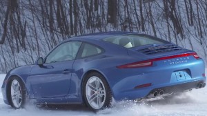 Porsche Winter Driving Experience 2014, alla guida della 911 Carrera 4S tra la neve