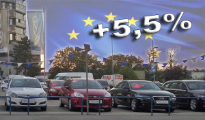 Mercato Auto Europa: il 2014 parte in positivo del 5,5%