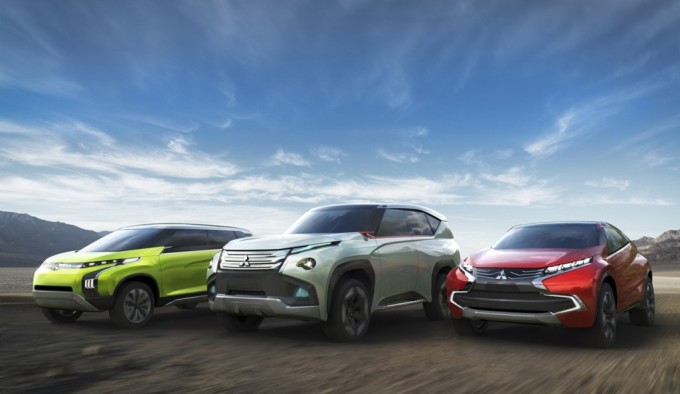 Mitsubishi porta le sue tre nuove concept car al Salone di Ginevra 2014