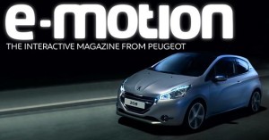 Peugeot eMotion, arriva la rivista multimediale per tablet iOS e Android