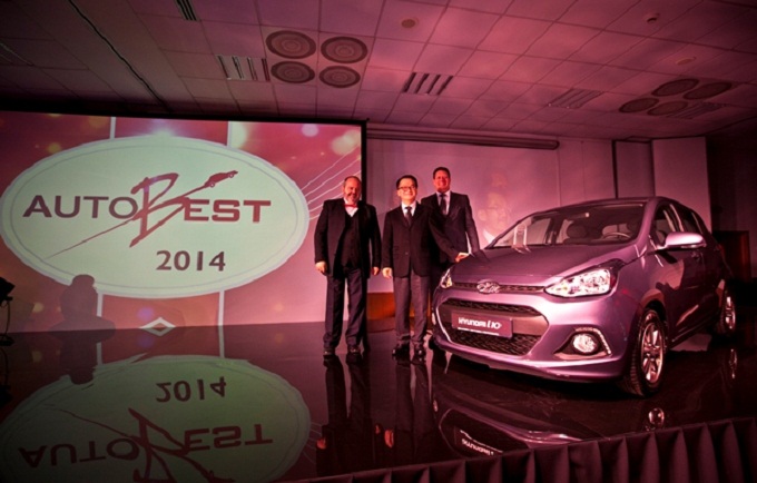 Nuova Hyundai i10 premiata con l’Autobest ed eletta “Affare dell’anno 2013” da Top Gear