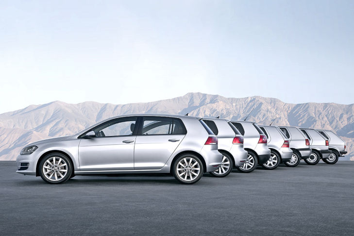 La Volkswagen Golf festeggia i suoi 40 anni di carriera