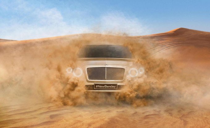 Bentley rilascia una prima anticipazione del futuro SUV