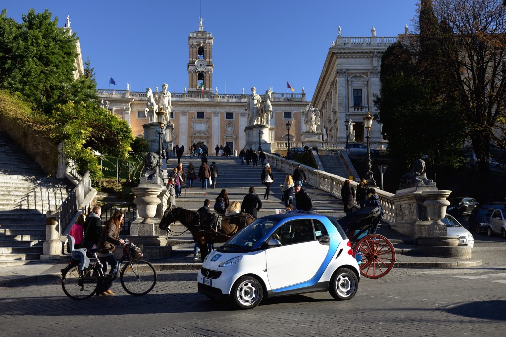 Car2go: il servizio di car sharing arriva nella città di Roma