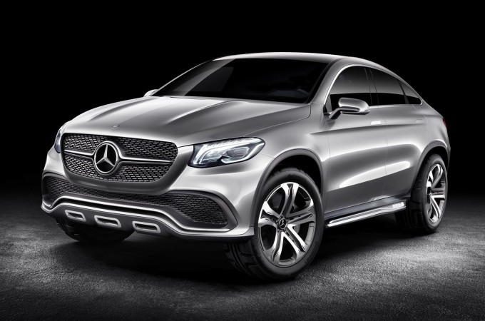 Mercedes, ecco il nuovo SUV Coupé Concept