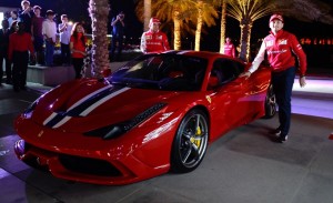 Ferrari 458 Speciale: lancio in Bahrain con Alonso e Fisichella