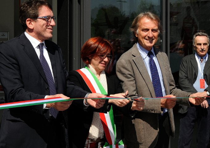 Inaugurata dal presidente Luca di Montezemolo la nuova area del Museo Ferrari di Maranello