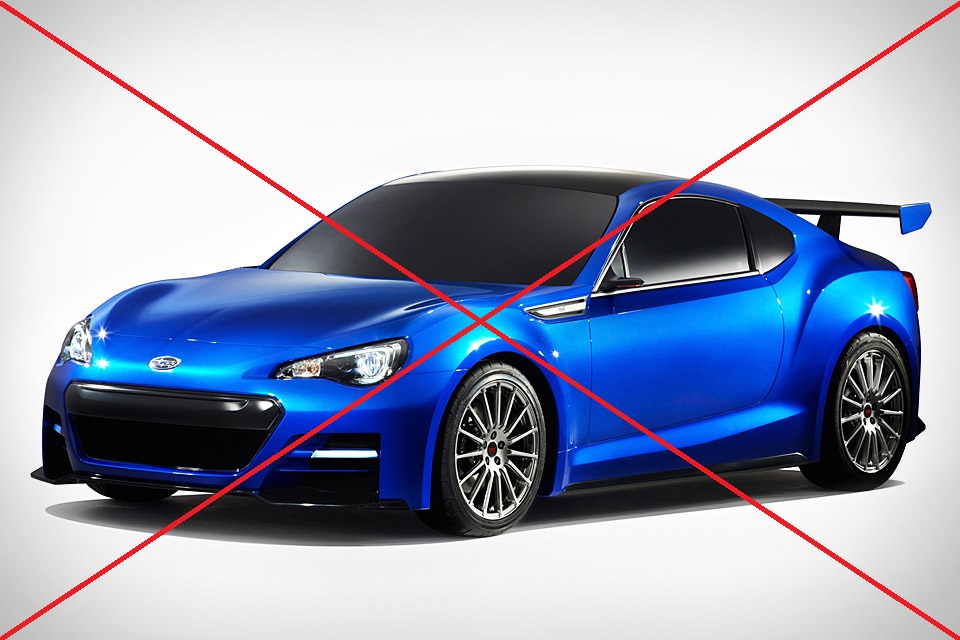 Subaru BRZ, nessuna variante prestazionale all’orizzonte