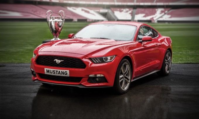 Ford Mustang, gli ordini dei primi 500 esemplari al via durante la finale di Champions League