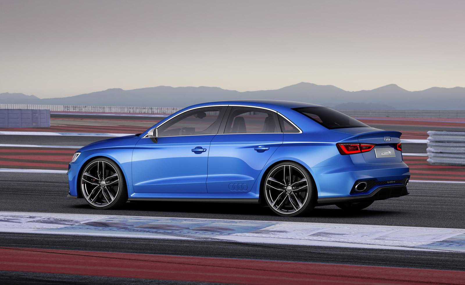 Audi A3 Clubsport Quattro concept, debutto dinamico per la berlina compatta estrema