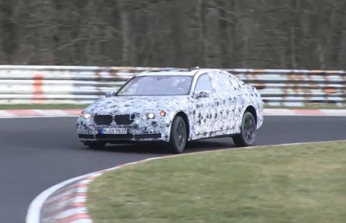 Nuova BMW Serie 7: video spia sul tracciato del Nürburgring