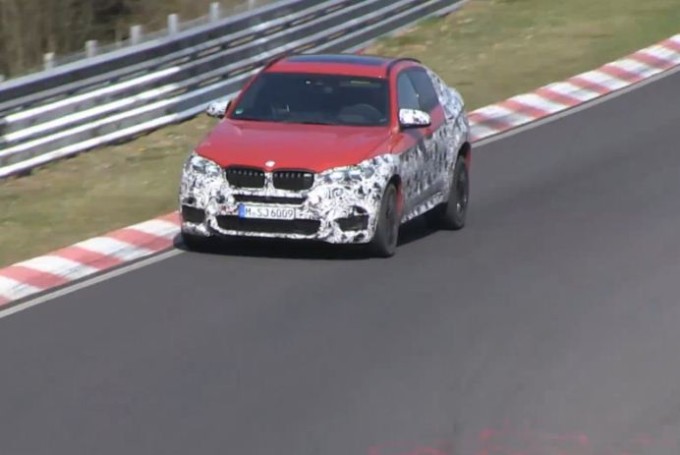 BMW X6 M, video spia del nuovo SUV high-performance