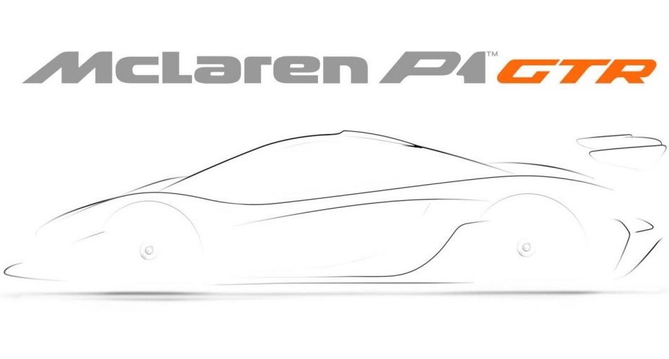 McLaren P1, prima immagine teaser della versione GTR