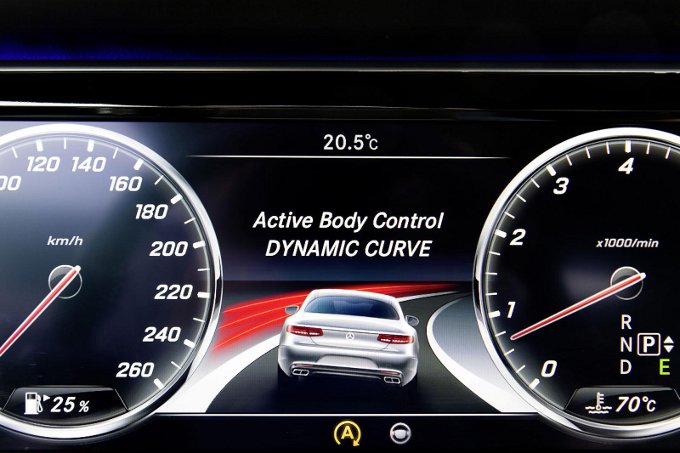 Mercedes Classe S Coupé, highlights sul suo sistema Active Body Control
