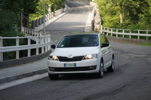 Skoda Rapid Spaceback 1.6 TDI, prova su strada