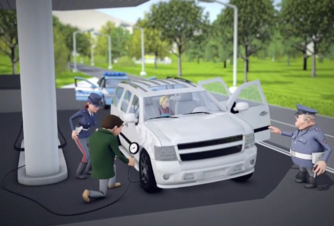 Controllo della pressione dei pneumatici: il web cartoon di pirelli ... Poliziadistato web