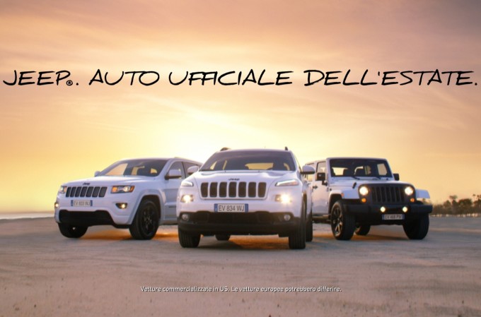 Jeep lancia la campagna pubblicitaria per l’estate 2014