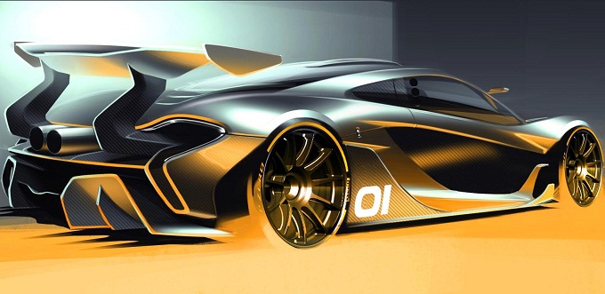 McLaren P1 GTR, prima immagine teaser della supercar estrema