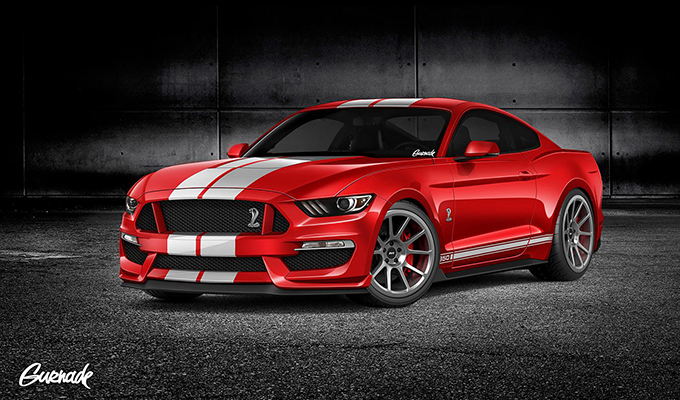 Ford Mustang GT350: uno sfavillante rendering che stimola aspettative e fantasia