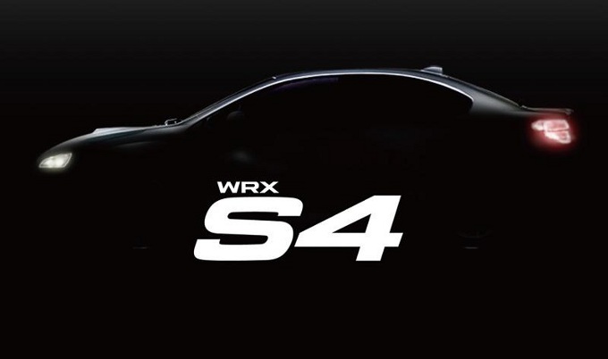 Subaru WRX S4, prima immagine teaser