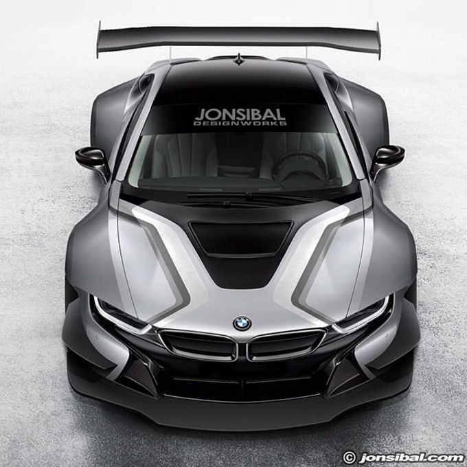 BMW i8: rendering di una variante estrema