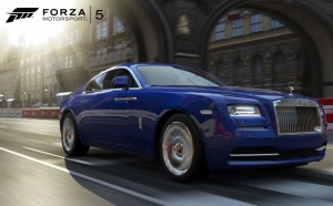 Rolls-Royce Wraith debutta nel mondo virtuale di Forza Motorsport 5