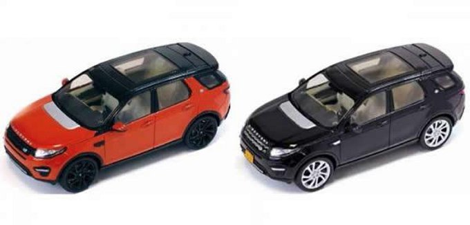 Land Rover Discovery Sport: l’erede del freelander svelata da due modellini in scala