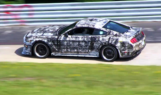 Ford Mustang GT350: video spia direttamente dalle curve del Nürburgring