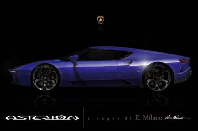Lamborghini Asterion, il primo rendering sul teaser del nuovo modello del Toro