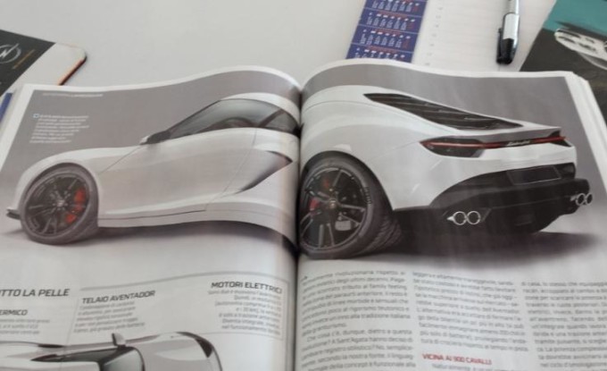 Lamborghini Asterion, spuntano due nuove immagini da un magazine