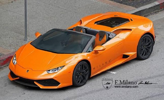 Lamborghini Huracan Spyder nel nuovo fascinoso rendering di Evren Milano