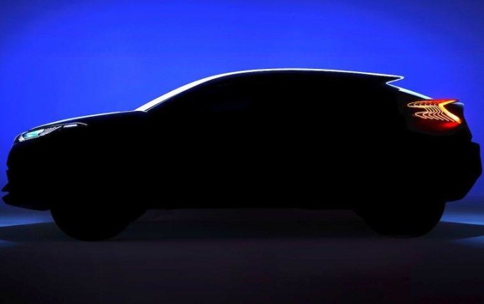 Toyota C-HR Concept, svelata la prima immagine teaser del nuovo crossover