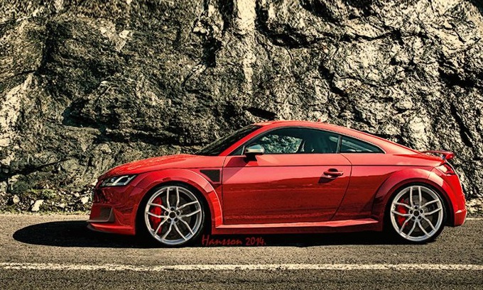 Audi TT RS, rendering della nuova generazione