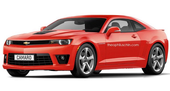 Chevrolet Camaro My2016 Un Rendering Anticipa Levoluzione Del Design