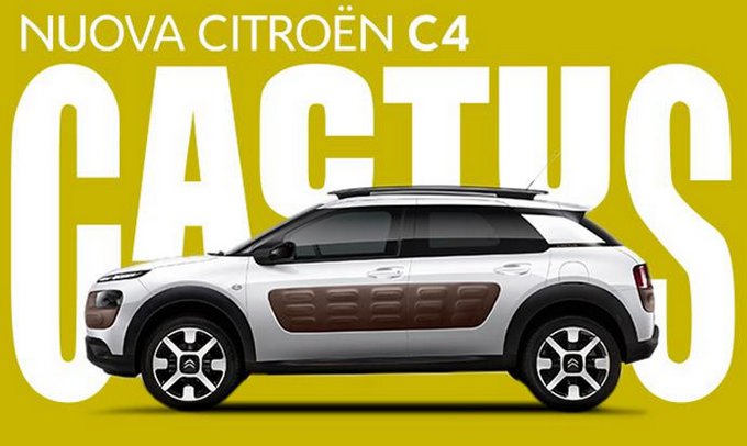 Citroën C4 Cactus pronta per i test drive