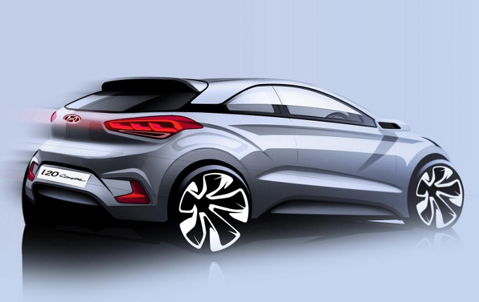 Hyundai i20 Coupé, teaser della versione più grintosa